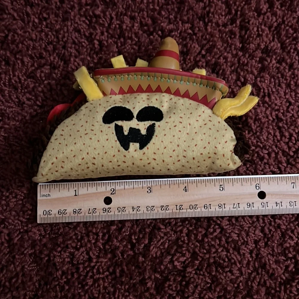 Frisco Halloween Fiesta Taco Plush Cat Toy